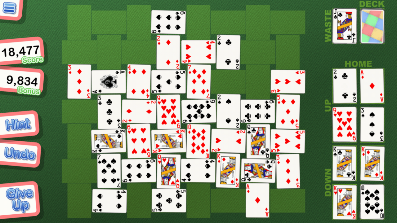 crazy quilt solitaire