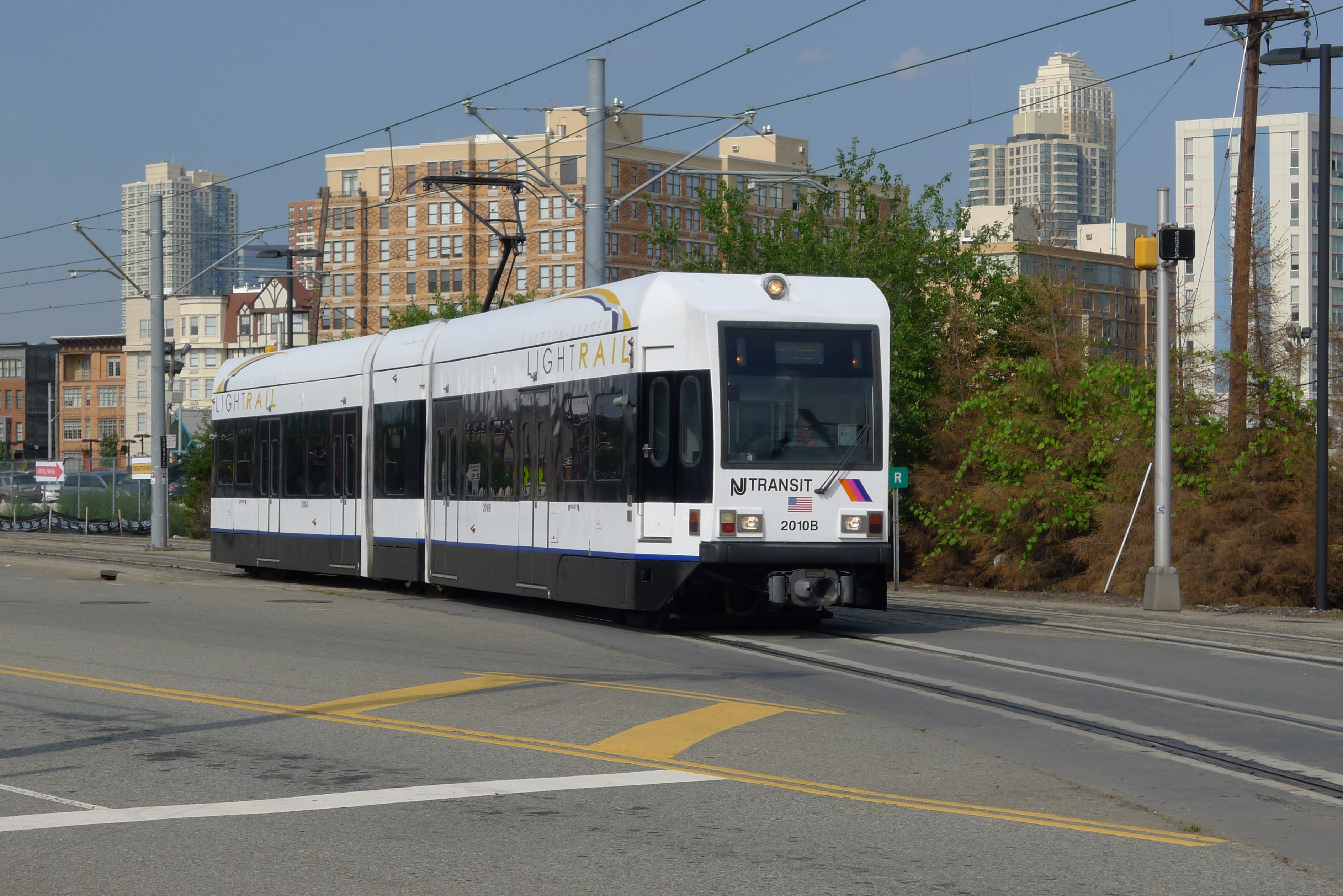 hudson bergen light rail schedule today