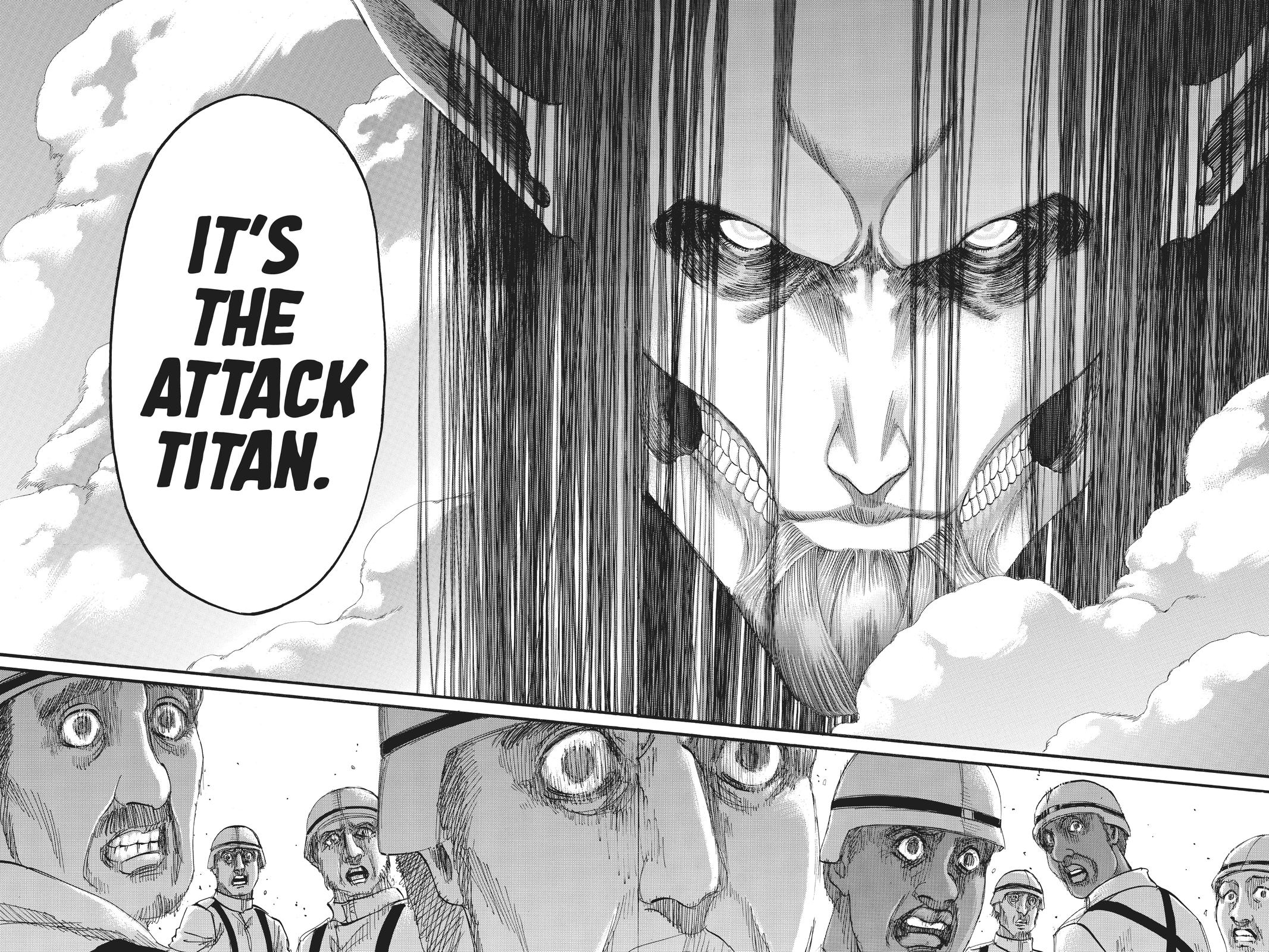 attack on titan manga panels