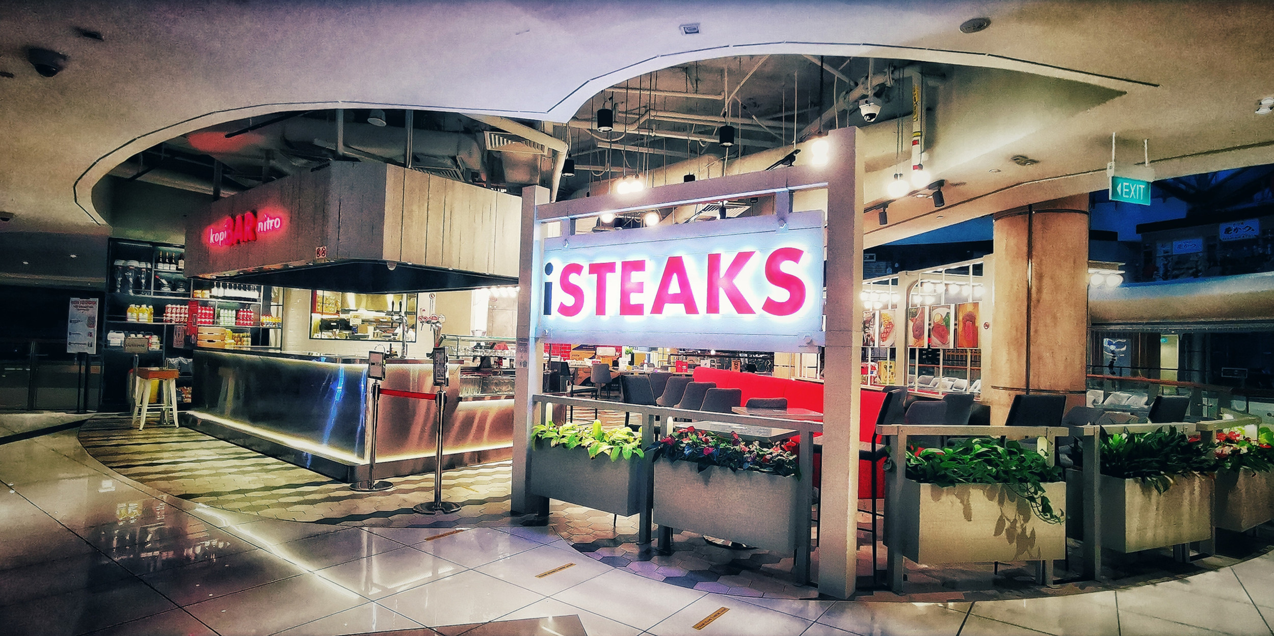 isteaks diner myvillage