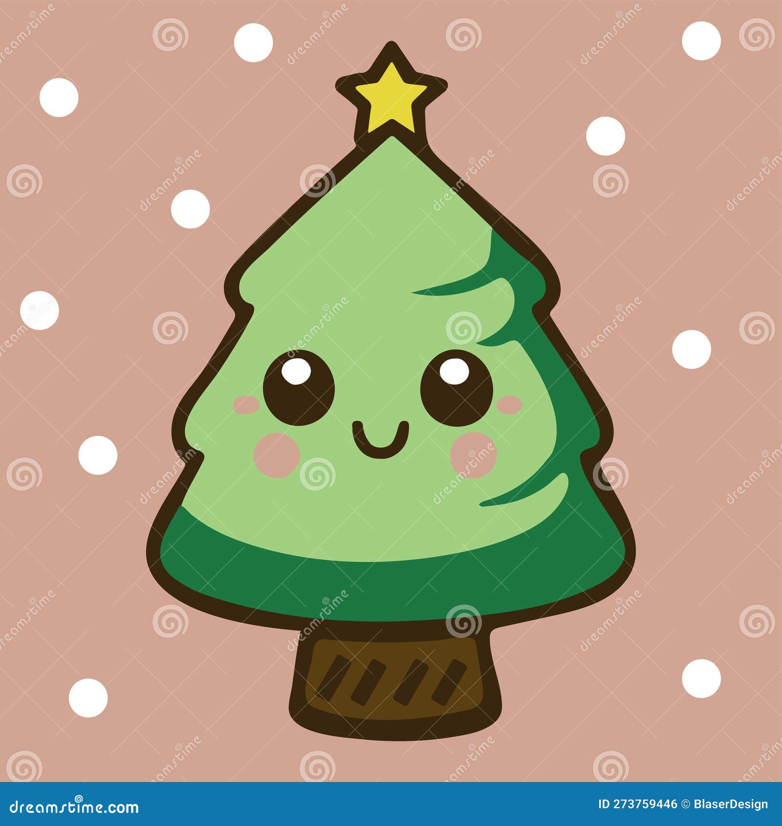 dibujos kawaii para navidad