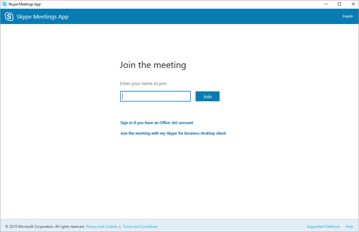 skype meetings app plug in chrome