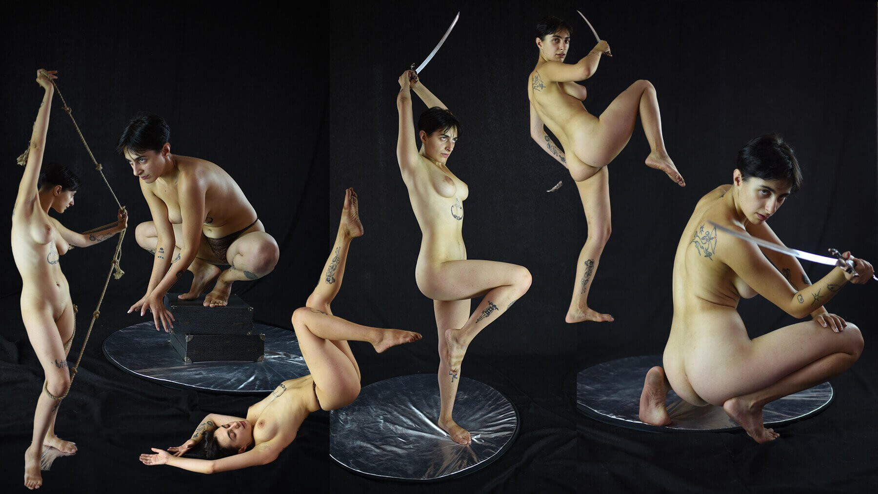 female nude poses