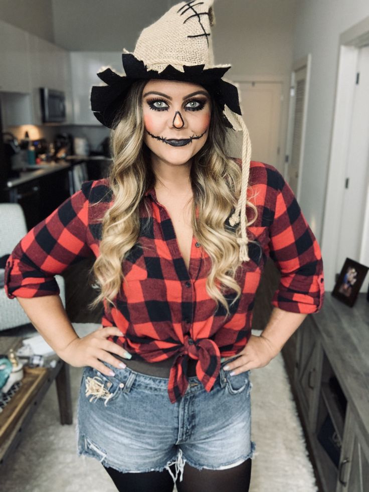 female scarecrow costume