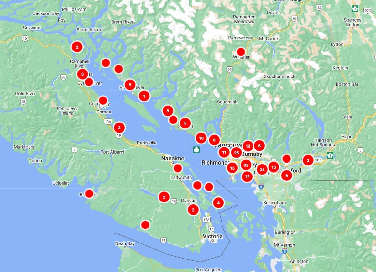 festival hydro outage map