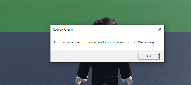 roblox crashing