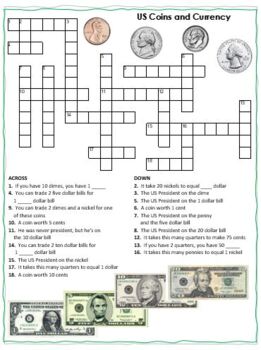 coin crossword clue