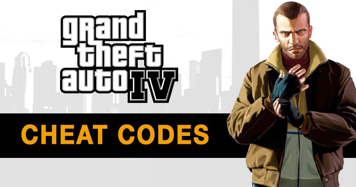 gta 4 all cheat codes pc