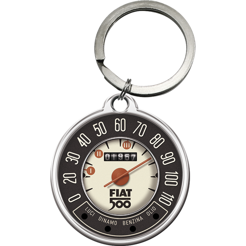 fiat 500 key chain