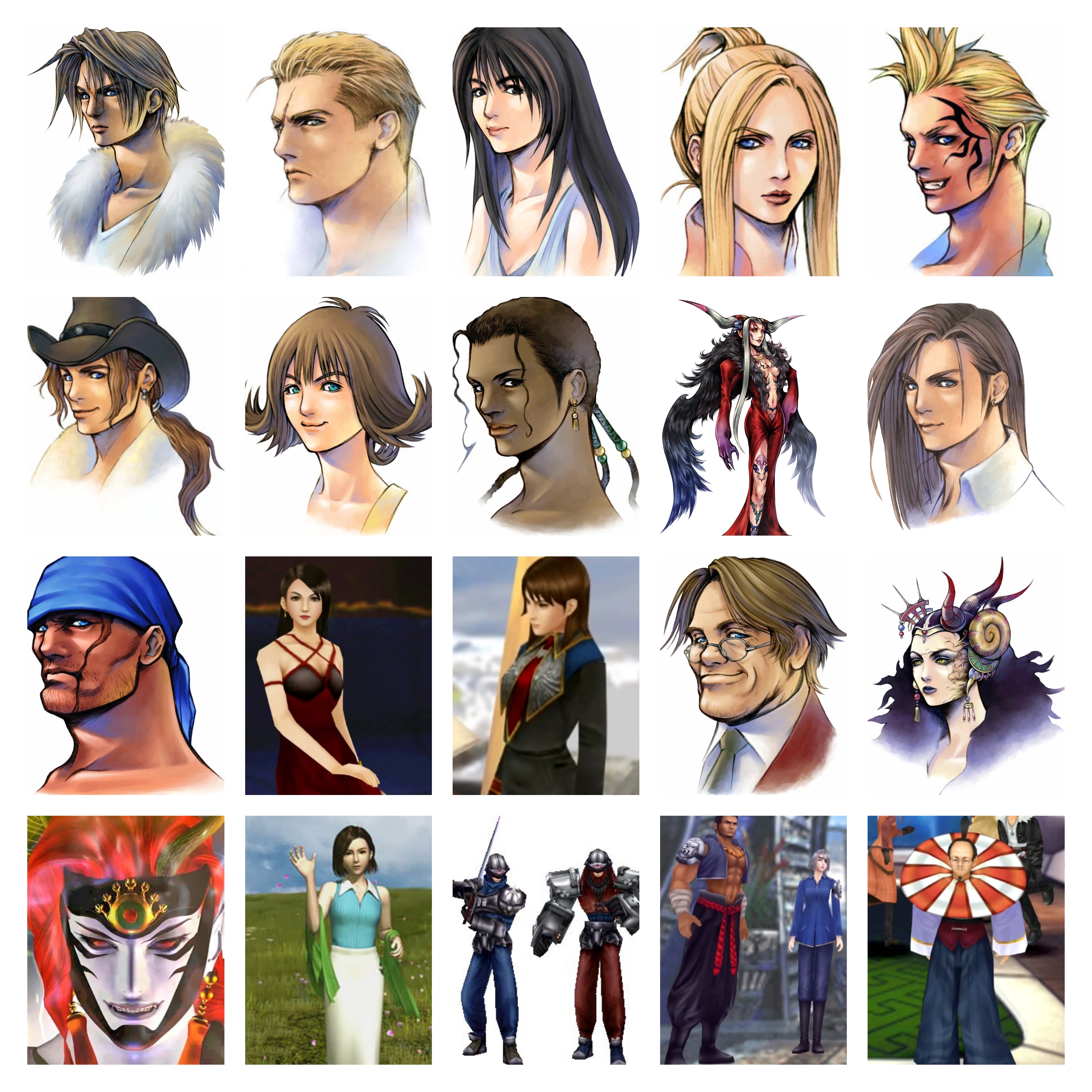 final fantasy eight characters