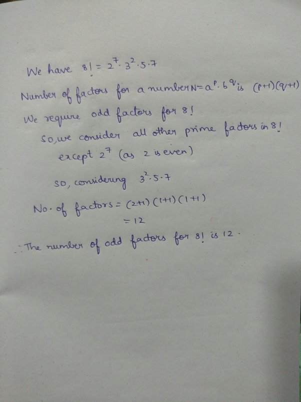 find the number of odd factors of 12