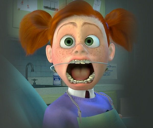 finding nemo girl with braces