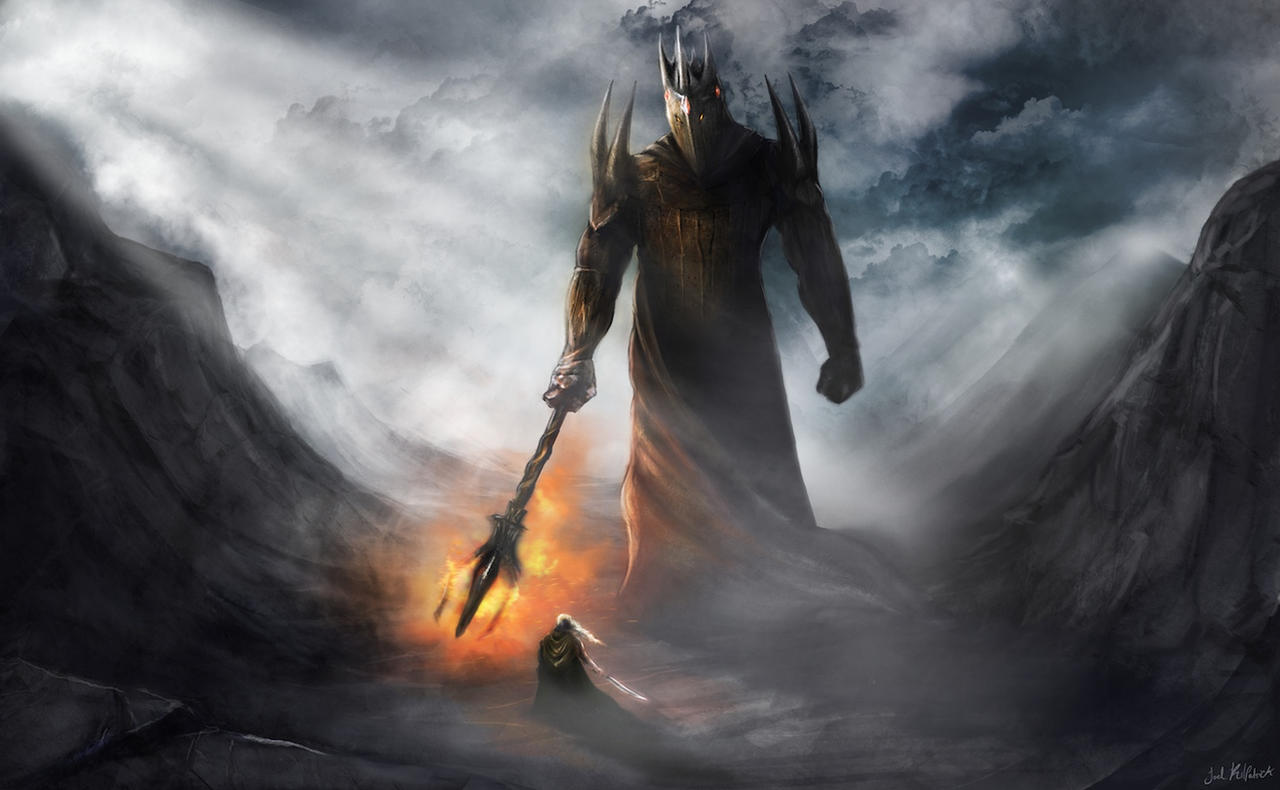 fingolfin vs morgoth