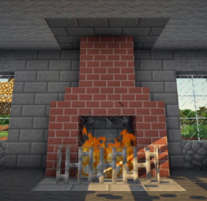 fire place minecraft