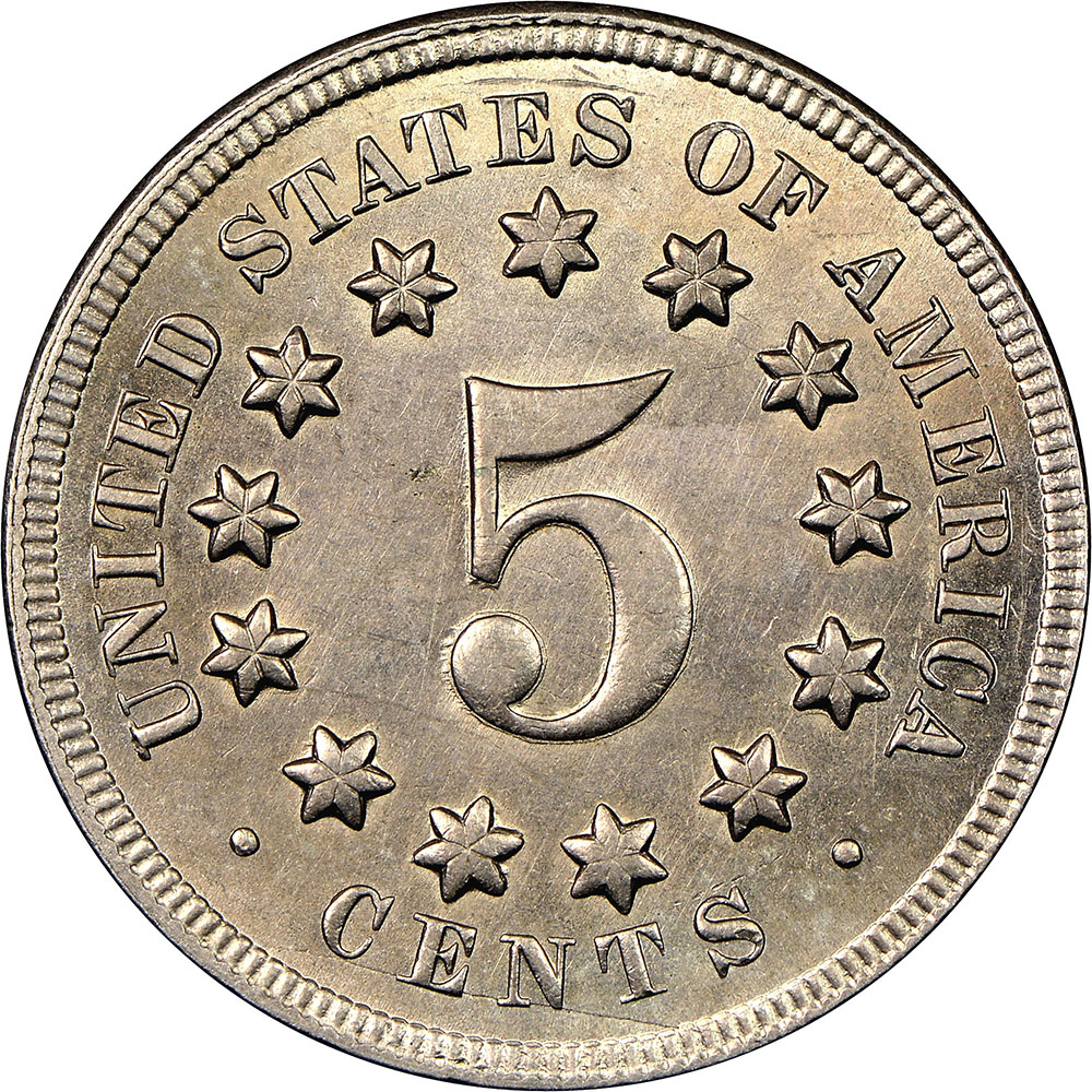 five cents american coin