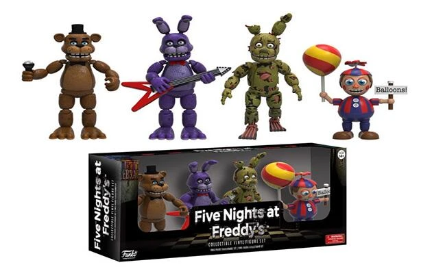 five nights at freddys figuras