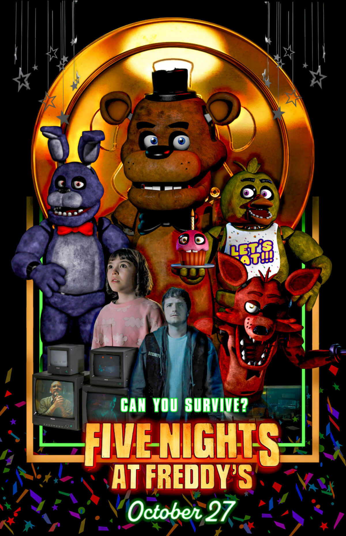 five nights at freddys movie merch