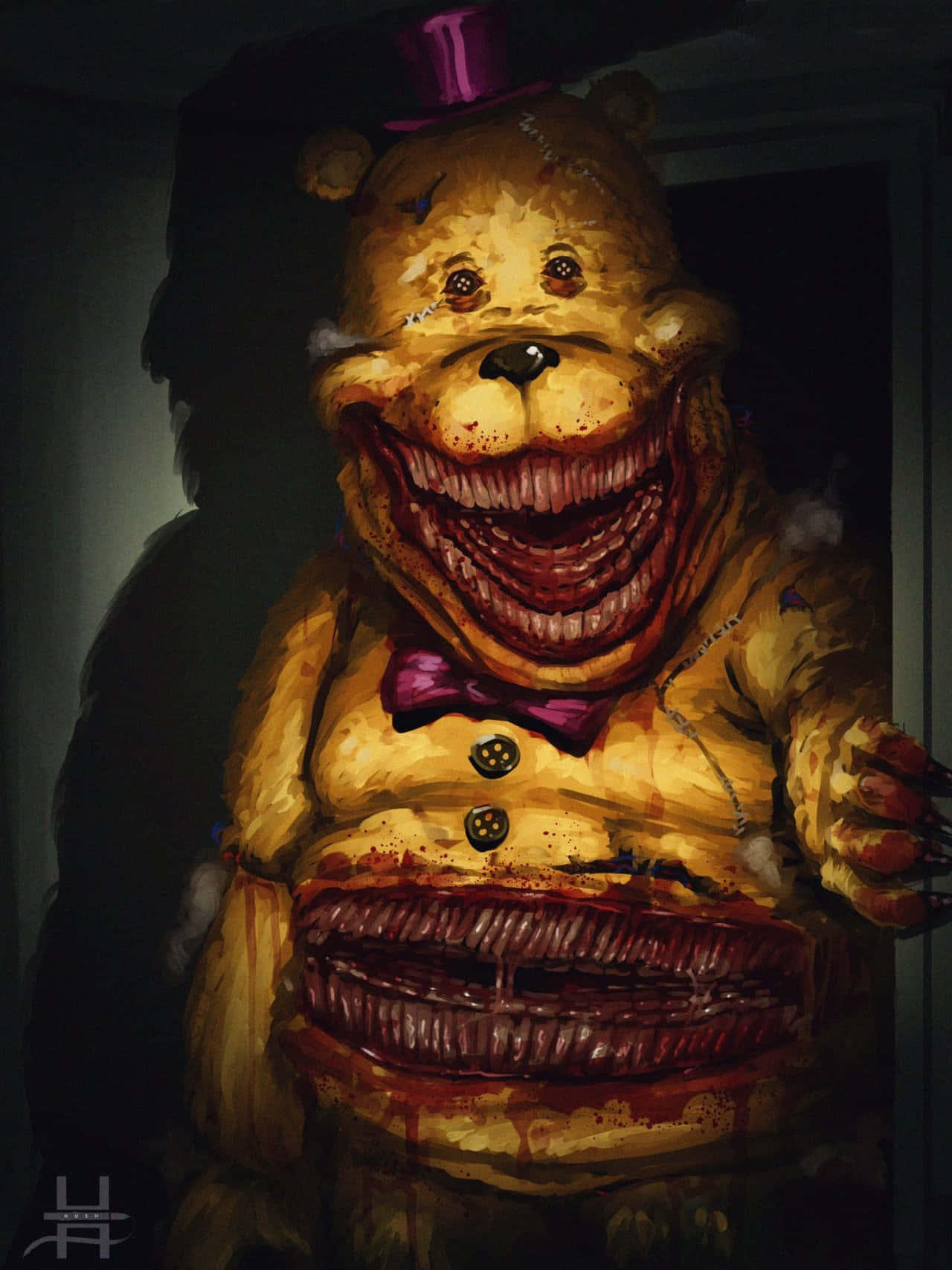 five nights at freddys wallpaper scary