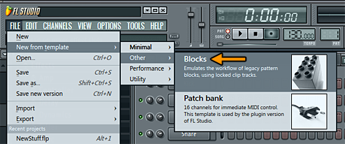 fl studio 12 pattern blocks