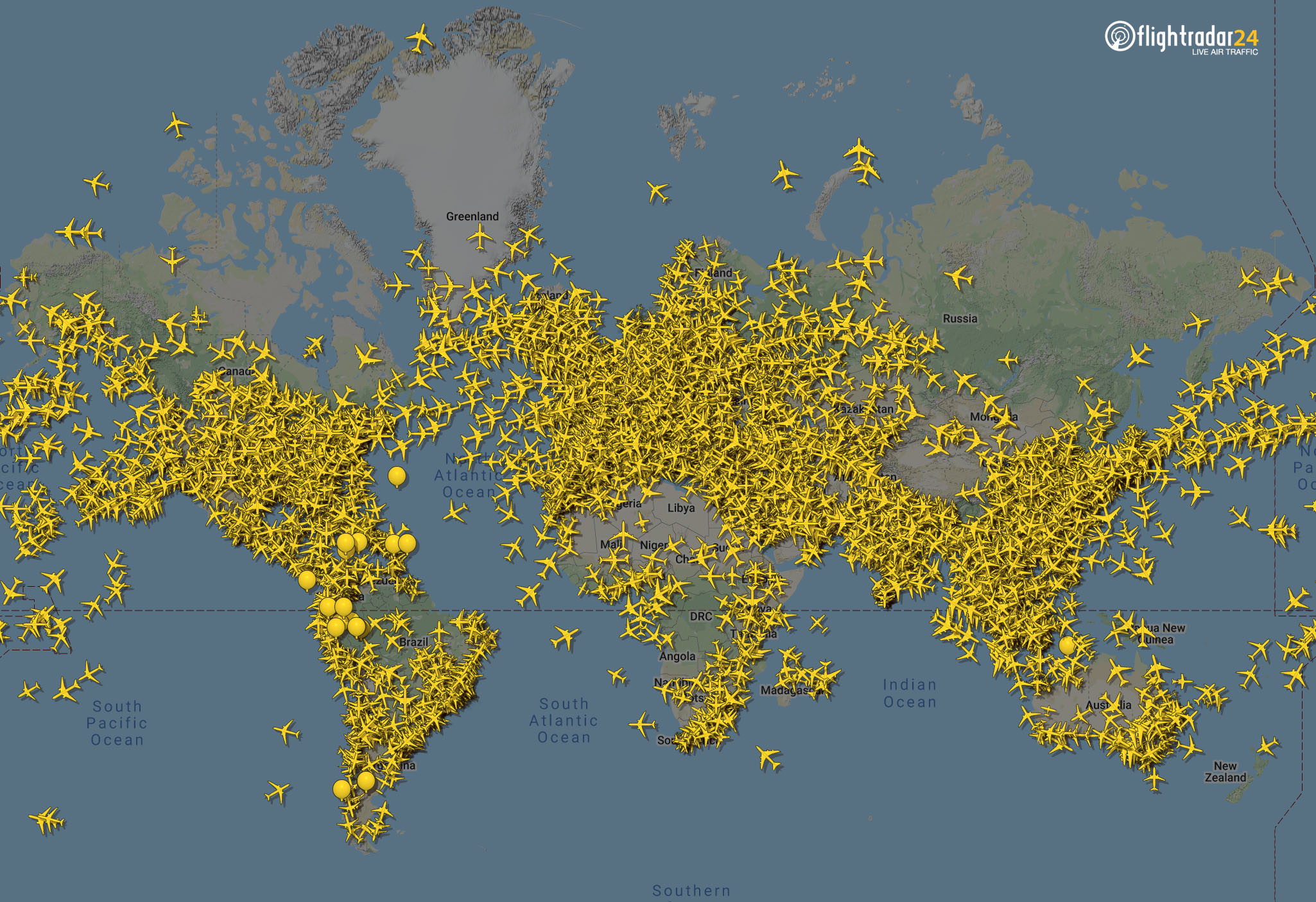 flight24 radar live