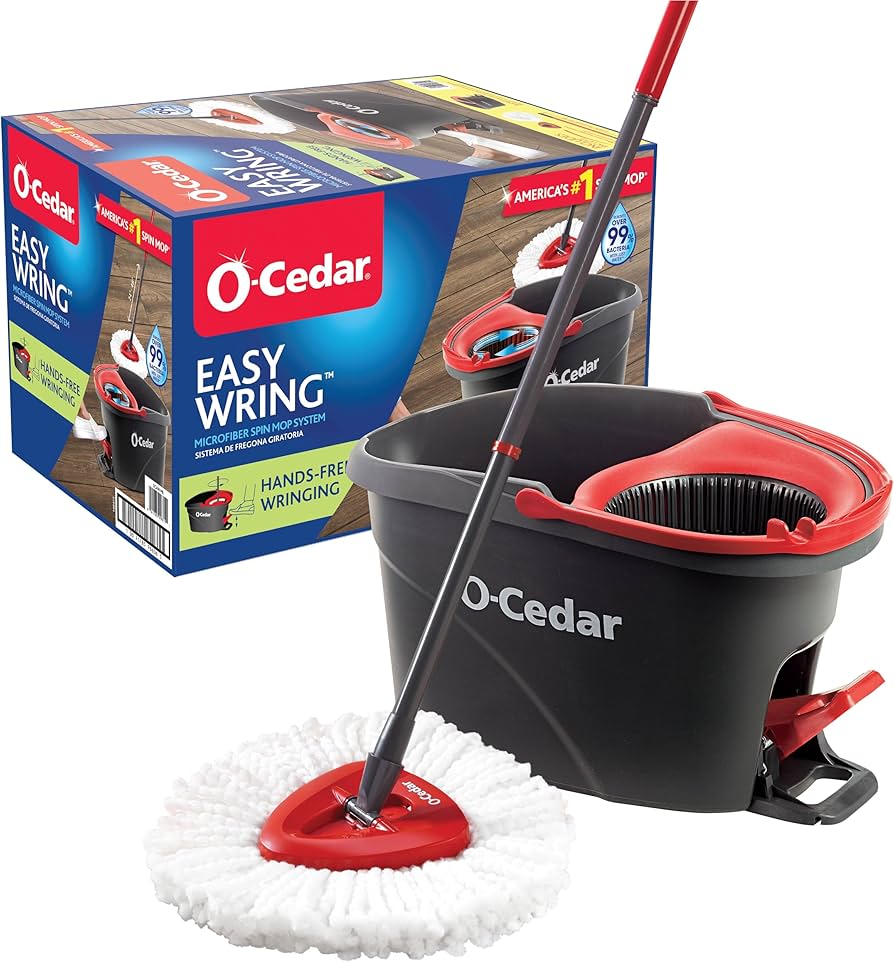 floor cleaning spin mop