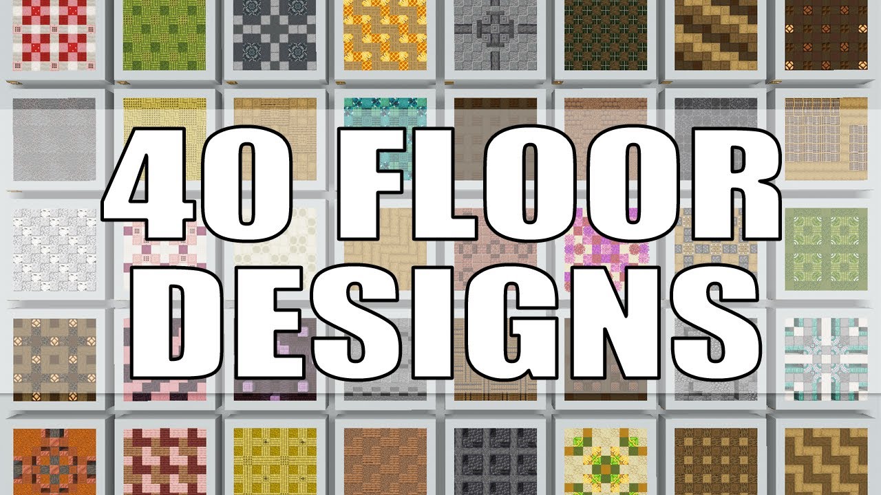 floor designs minecraft