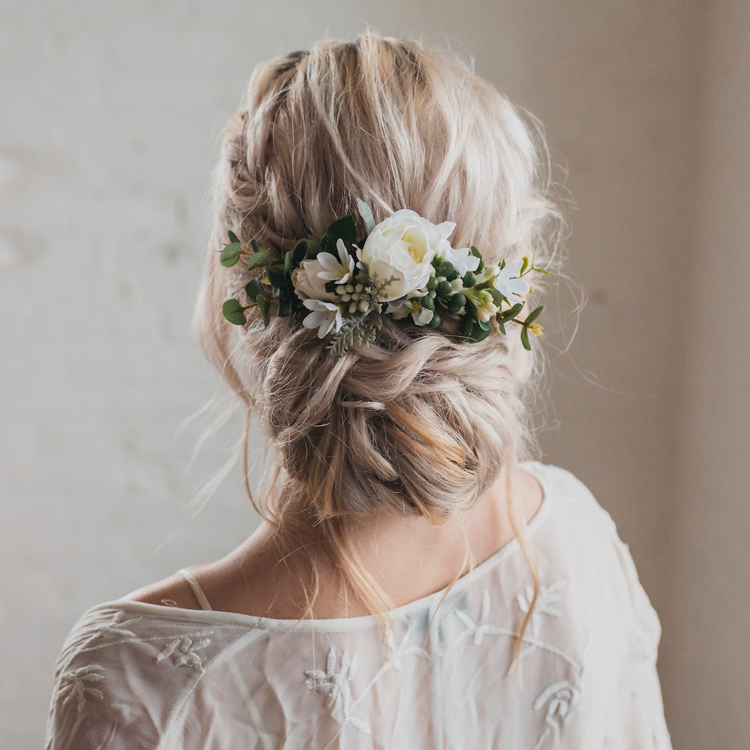 flower hair accessories for weddings