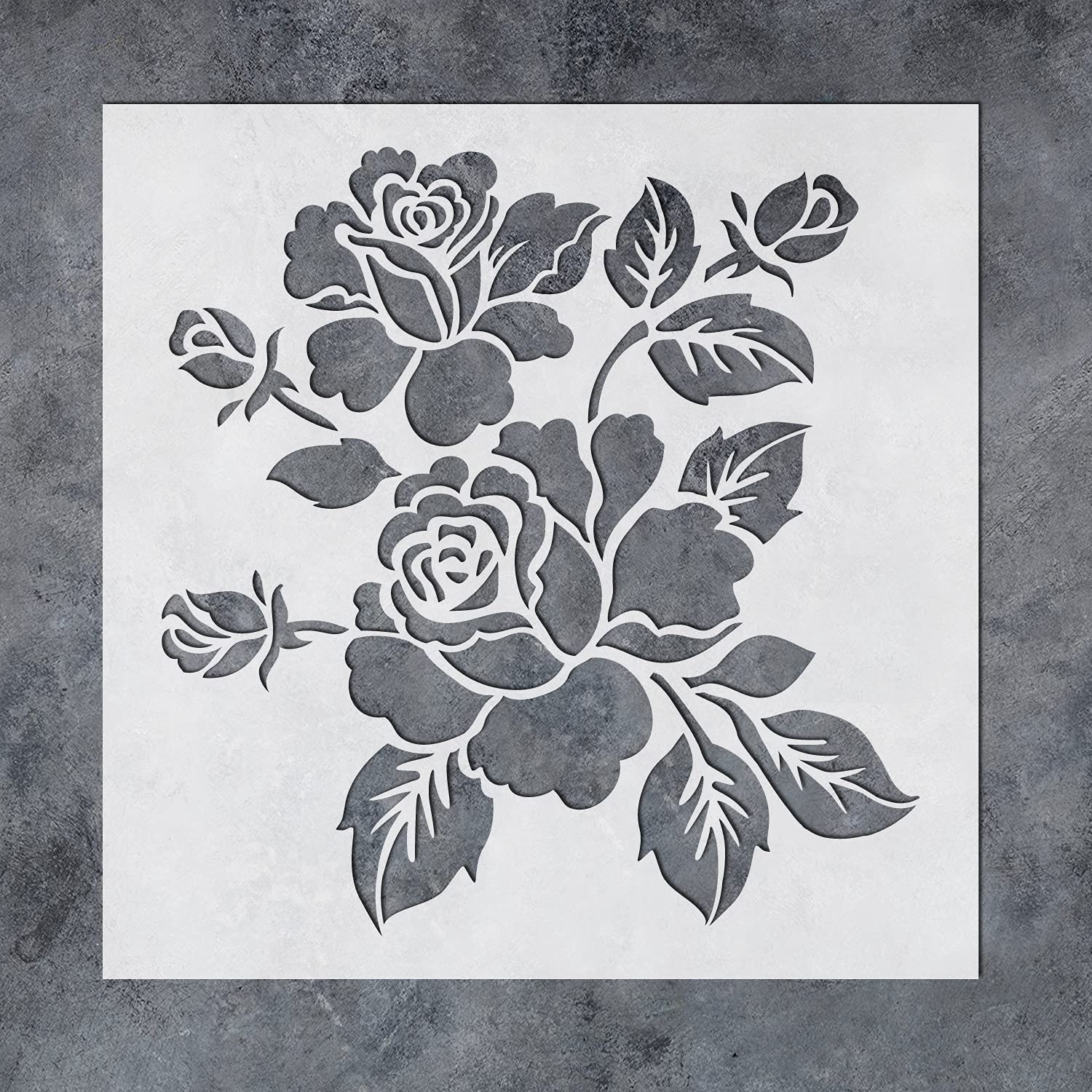 flower stencils for painting