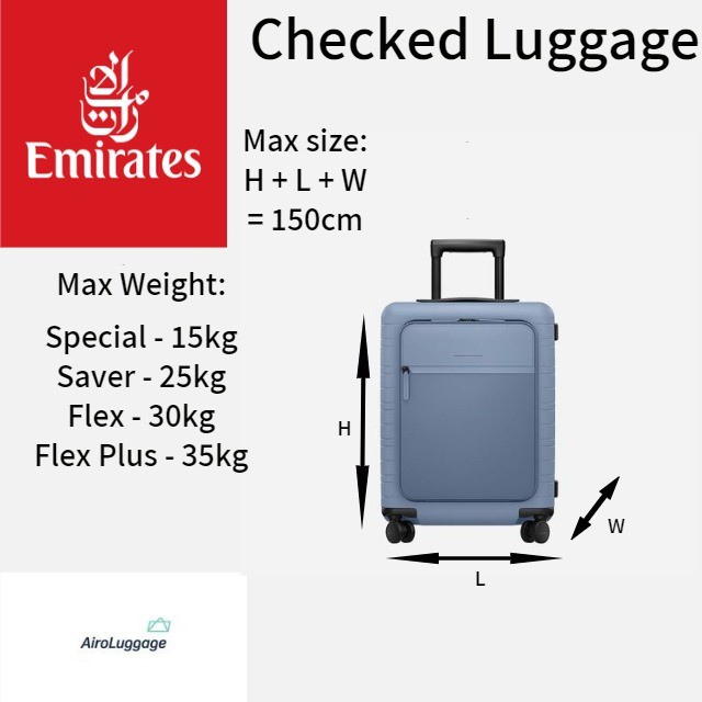 fly emirates baggage allowance