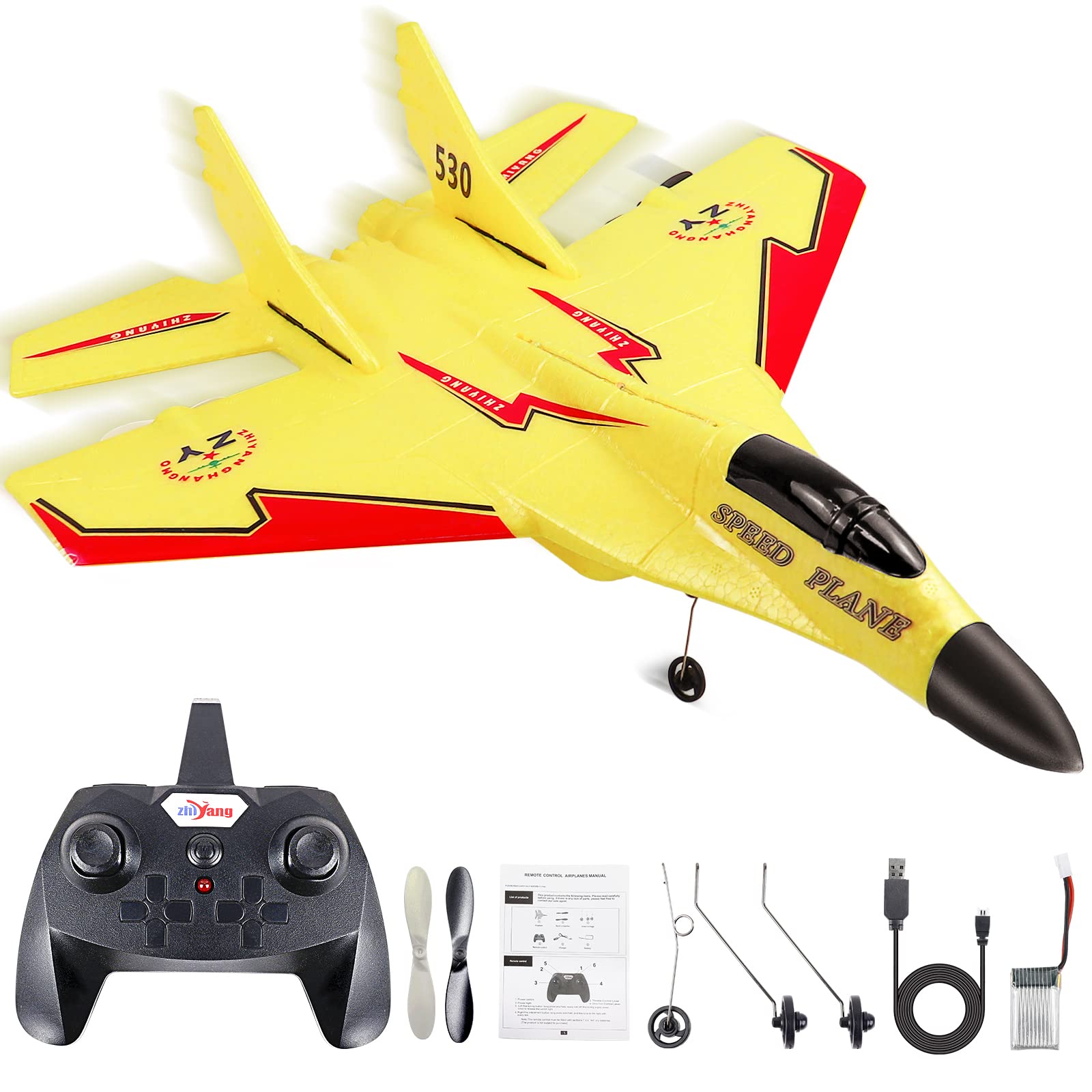 flying airplane toy with remote control