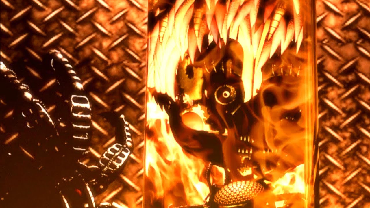 fnaf 6 fire ending