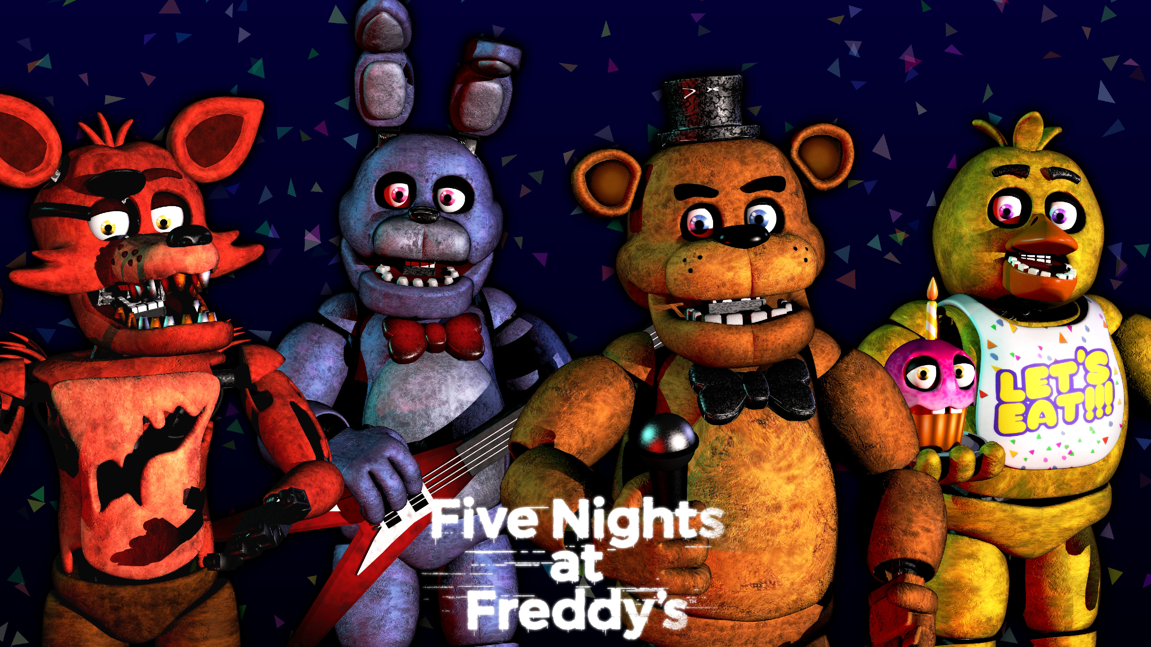 fnaf model blender