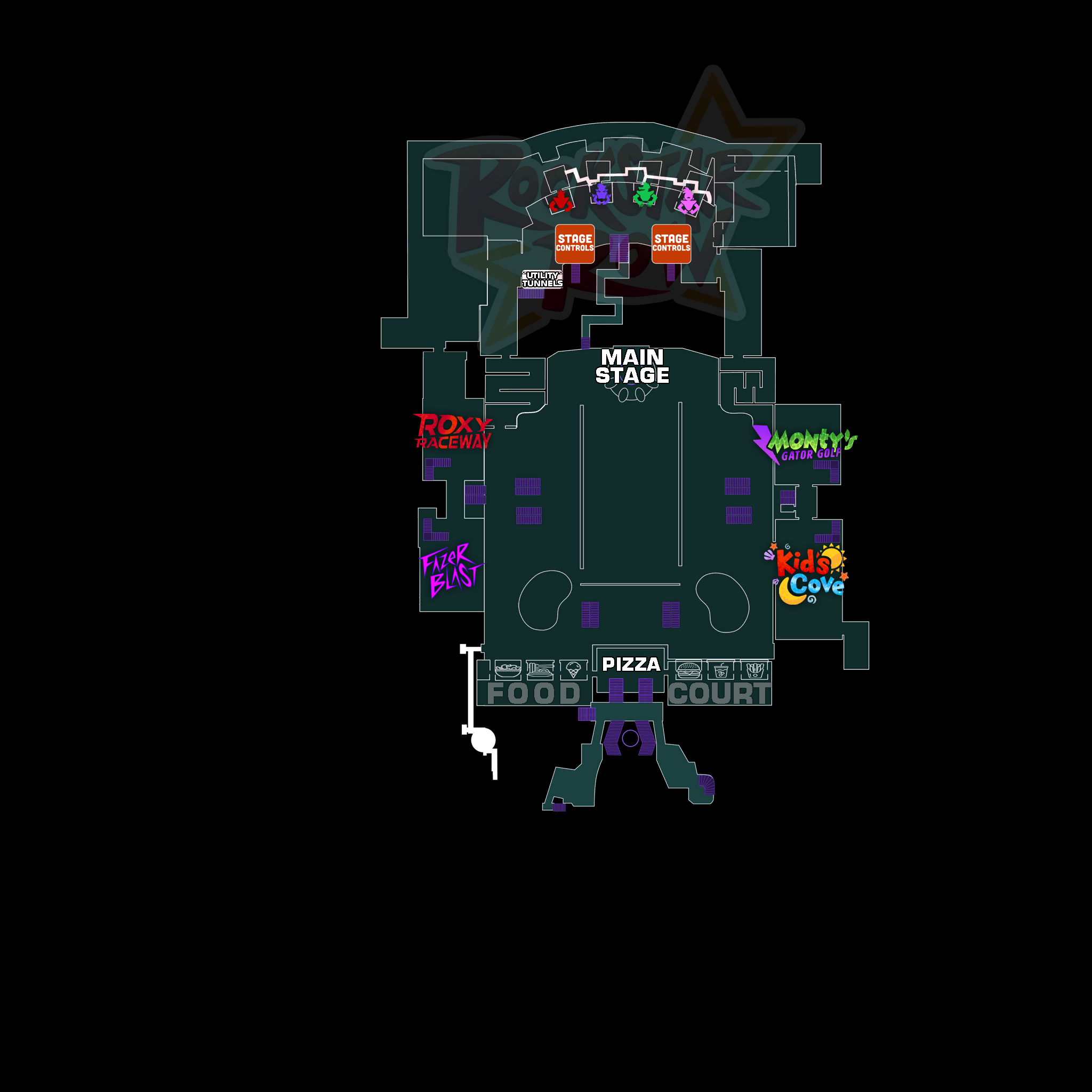 fnaf security breach map