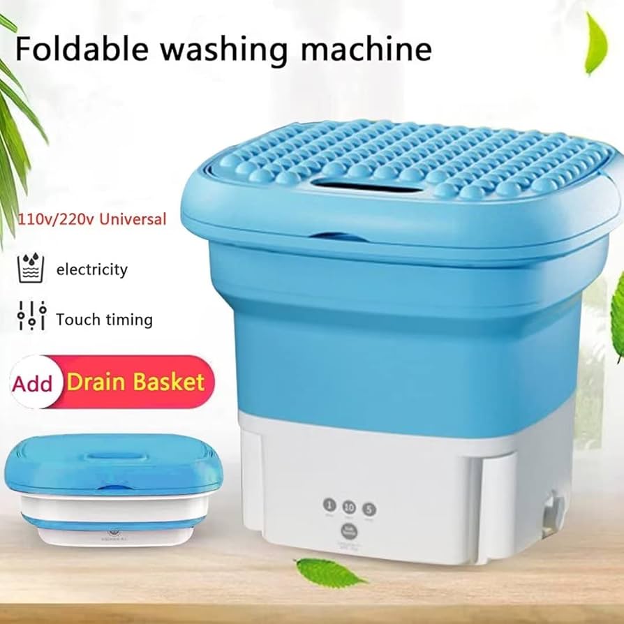 foldable laundry machine