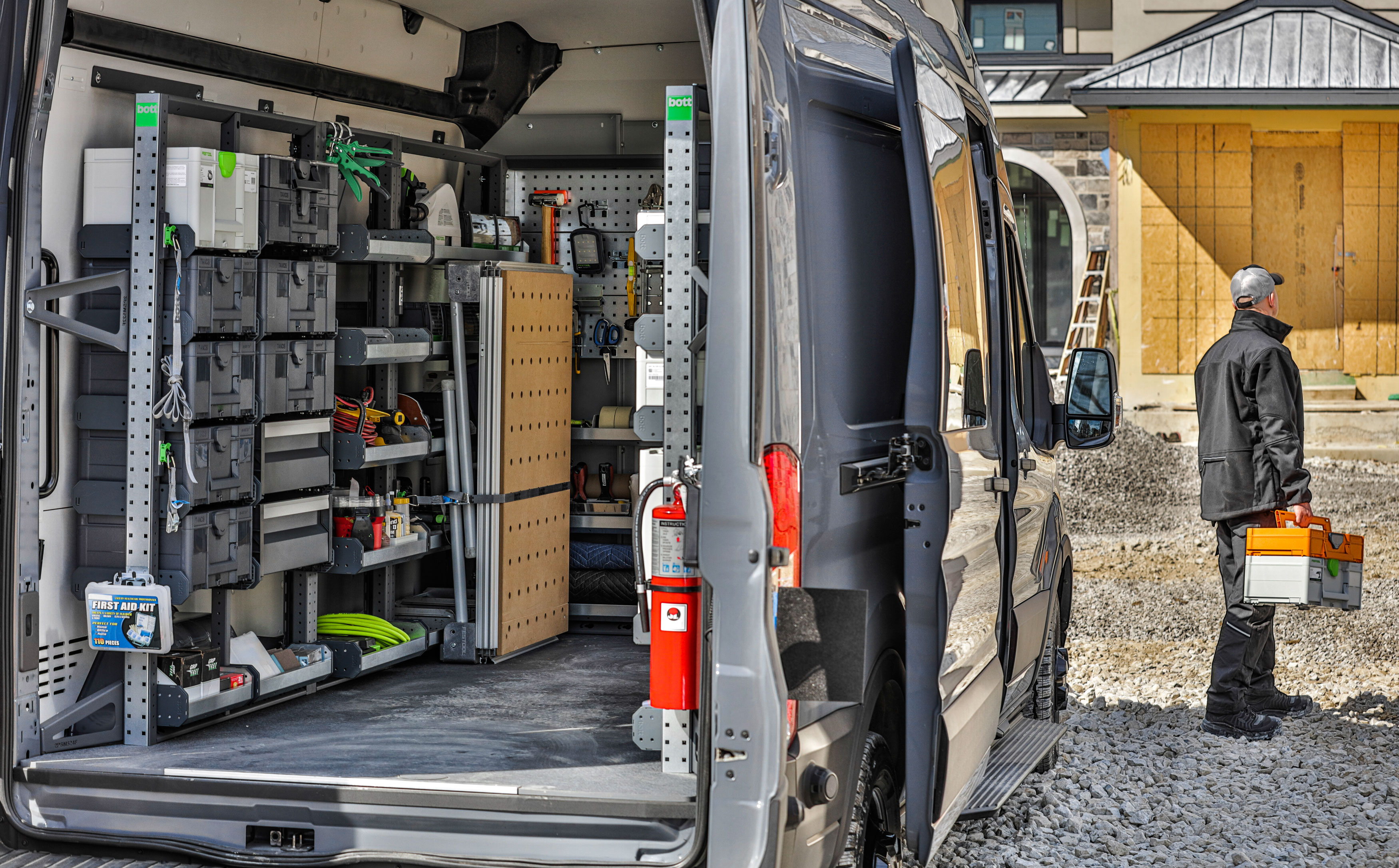 ford van shelving