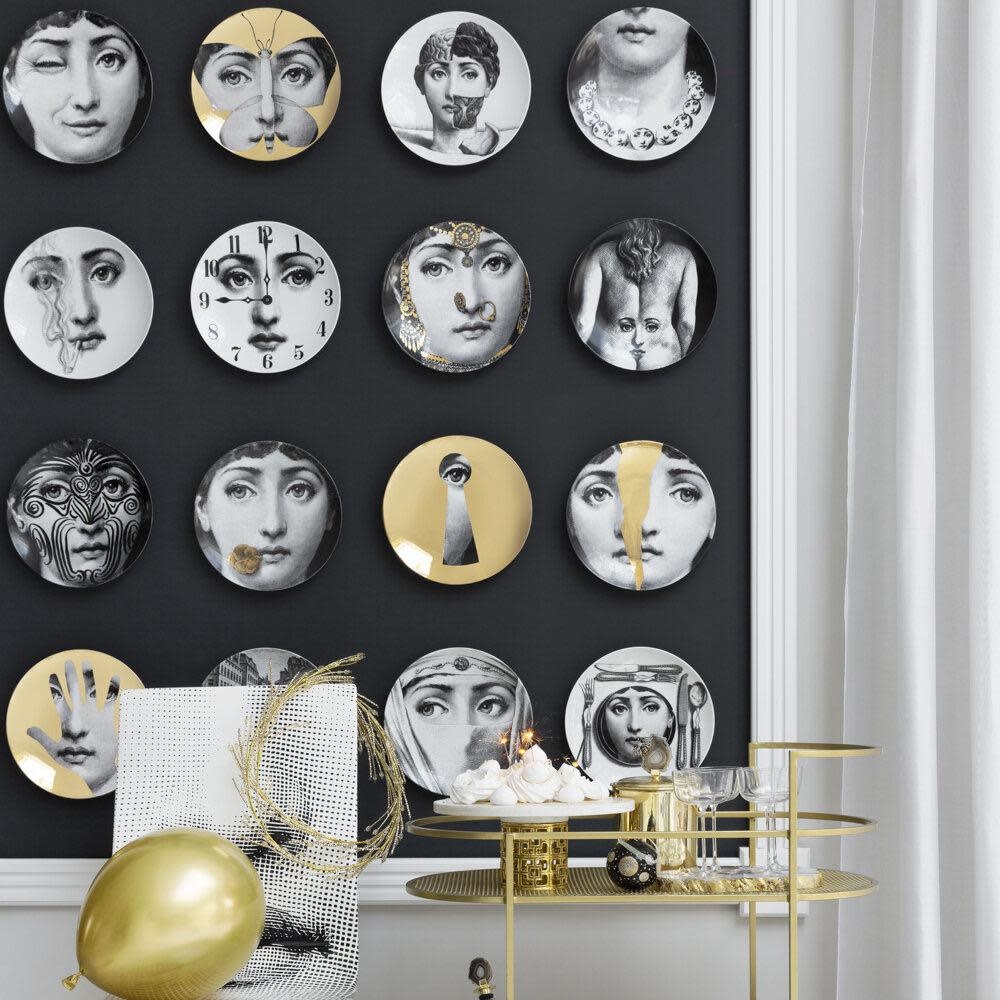 fornasetti wall plates