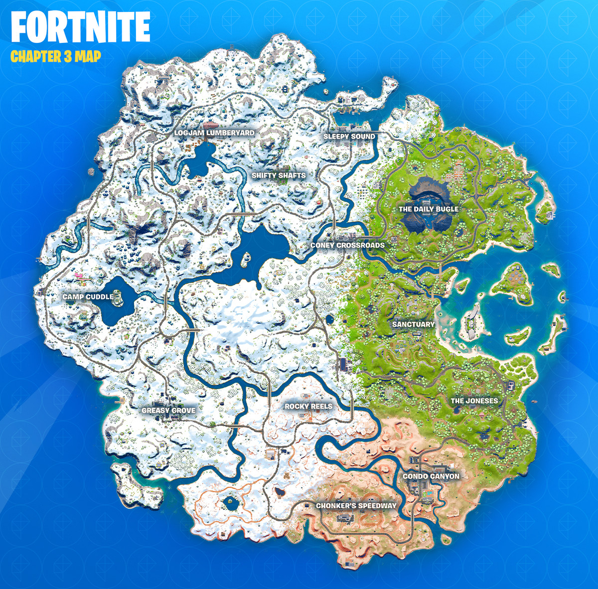 fortnite season 3 maps