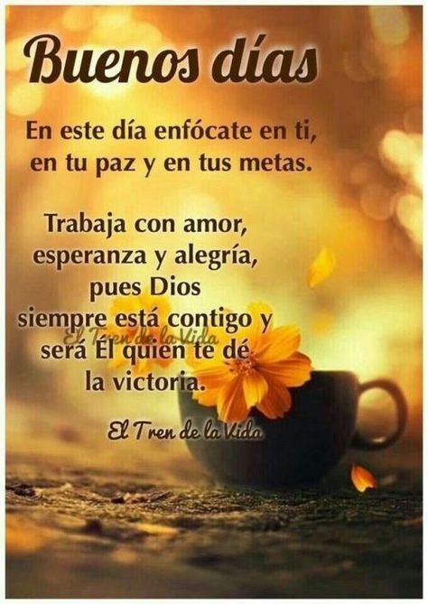 frases de buenos días y bendiciones