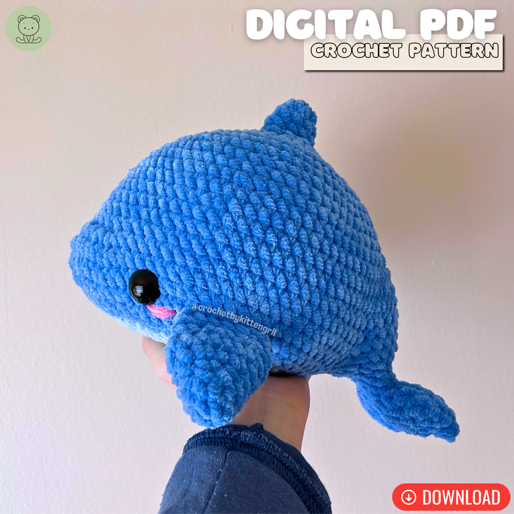 free dolphin crochet pattern