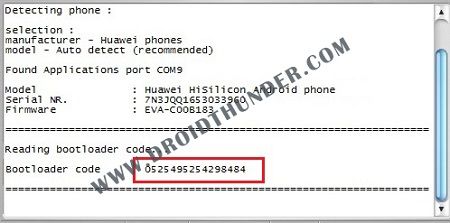 free huawei bootloader unlock code generator