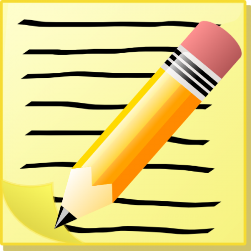 free writing clipart