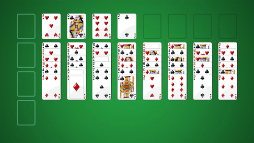 freecell on green felt