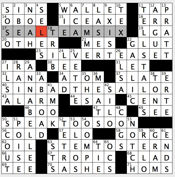 frozen mountaintop crossword