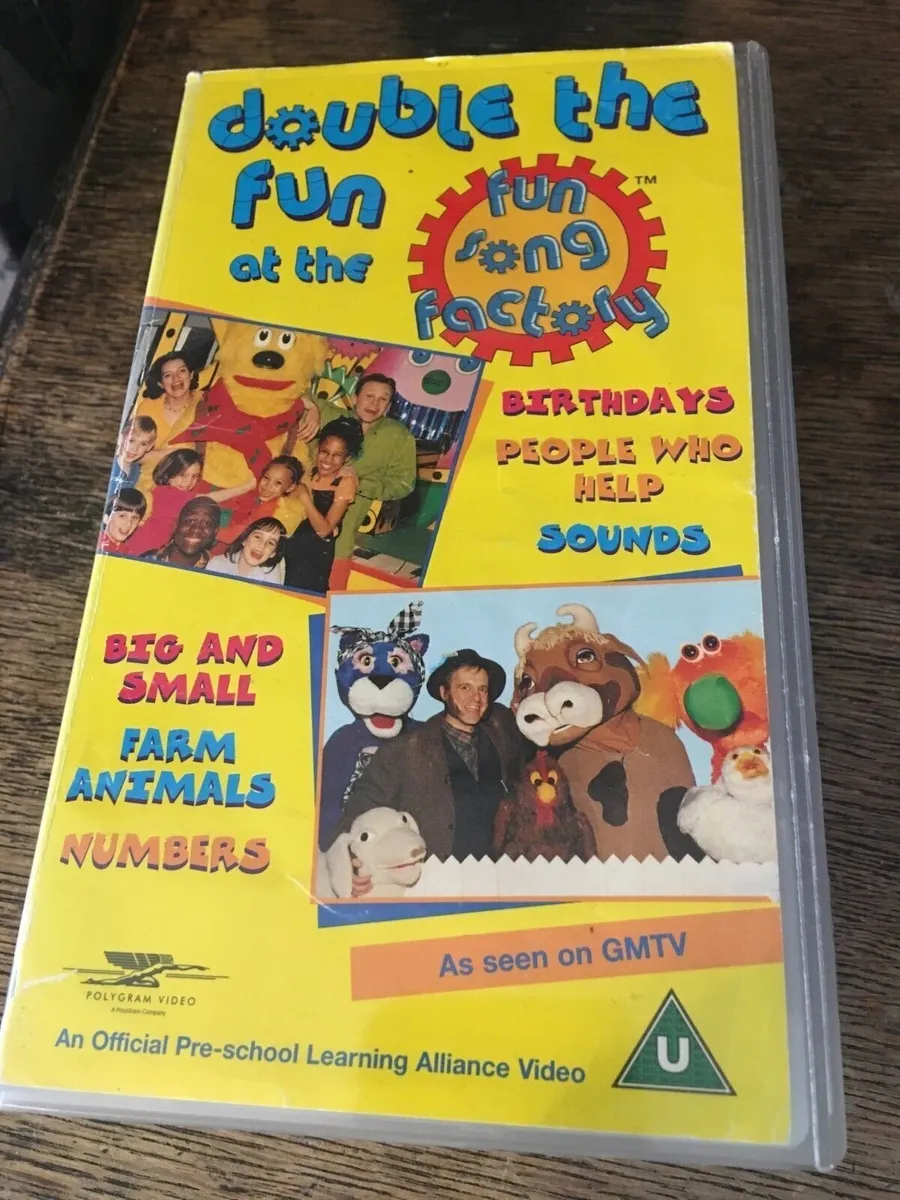 fun song factory vhs video