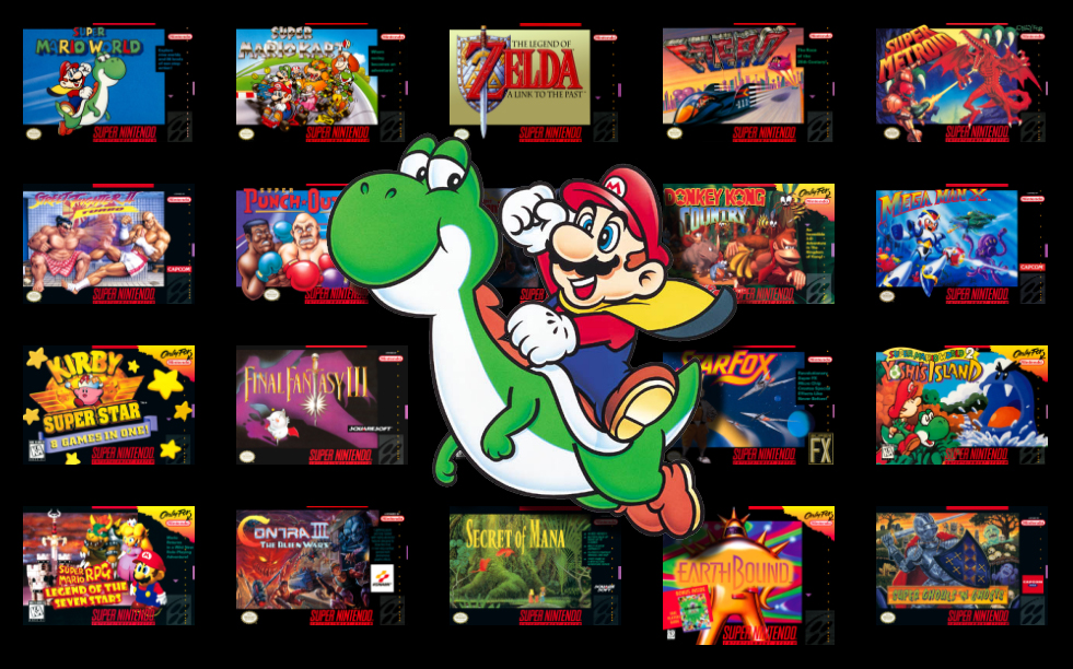 games on snes mini