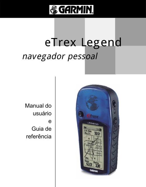 garmin etrex legend manual download