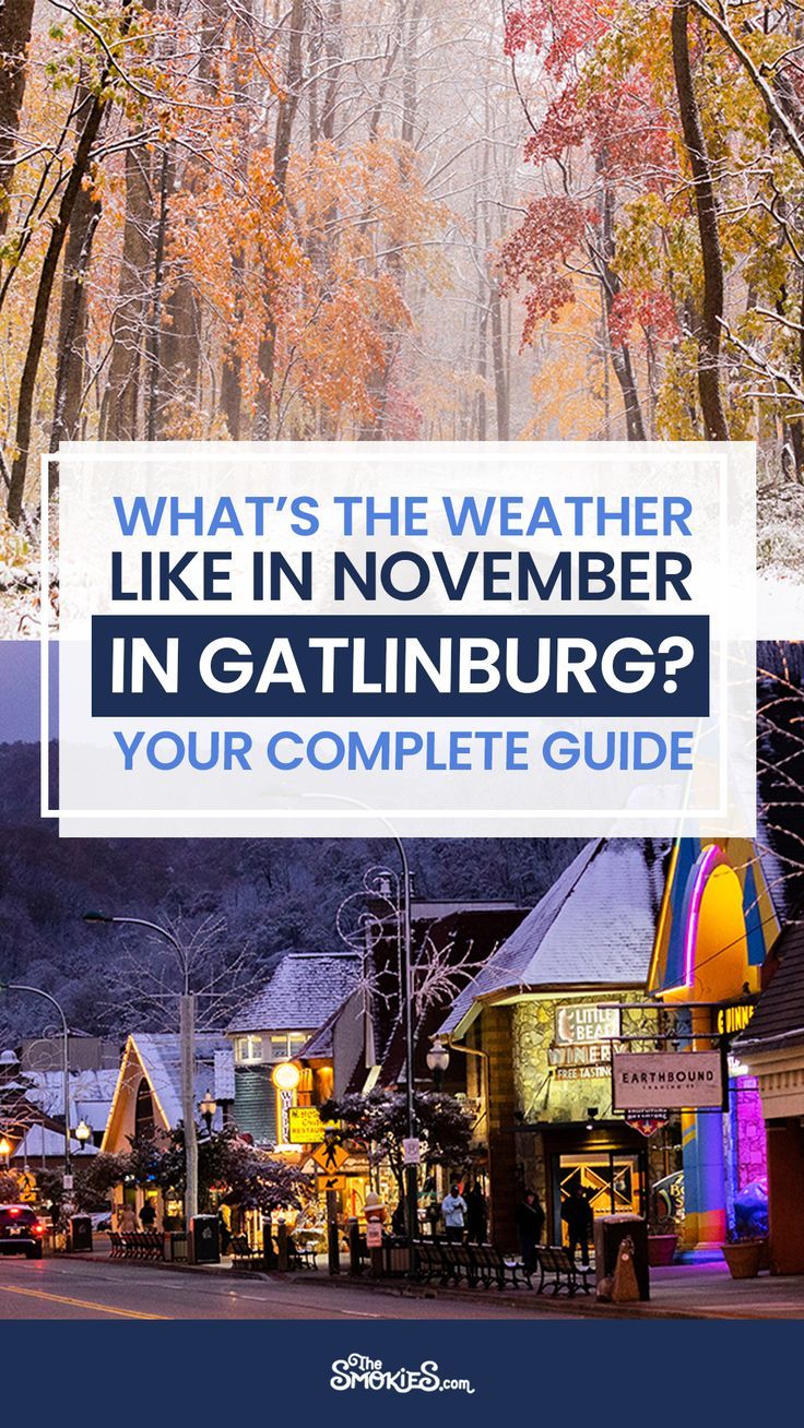 gatlinburg temp in november