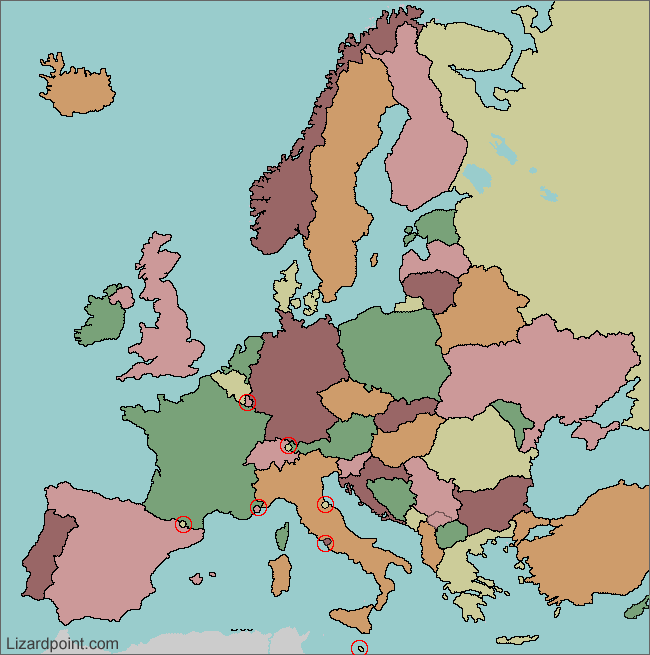 geo quiz europe