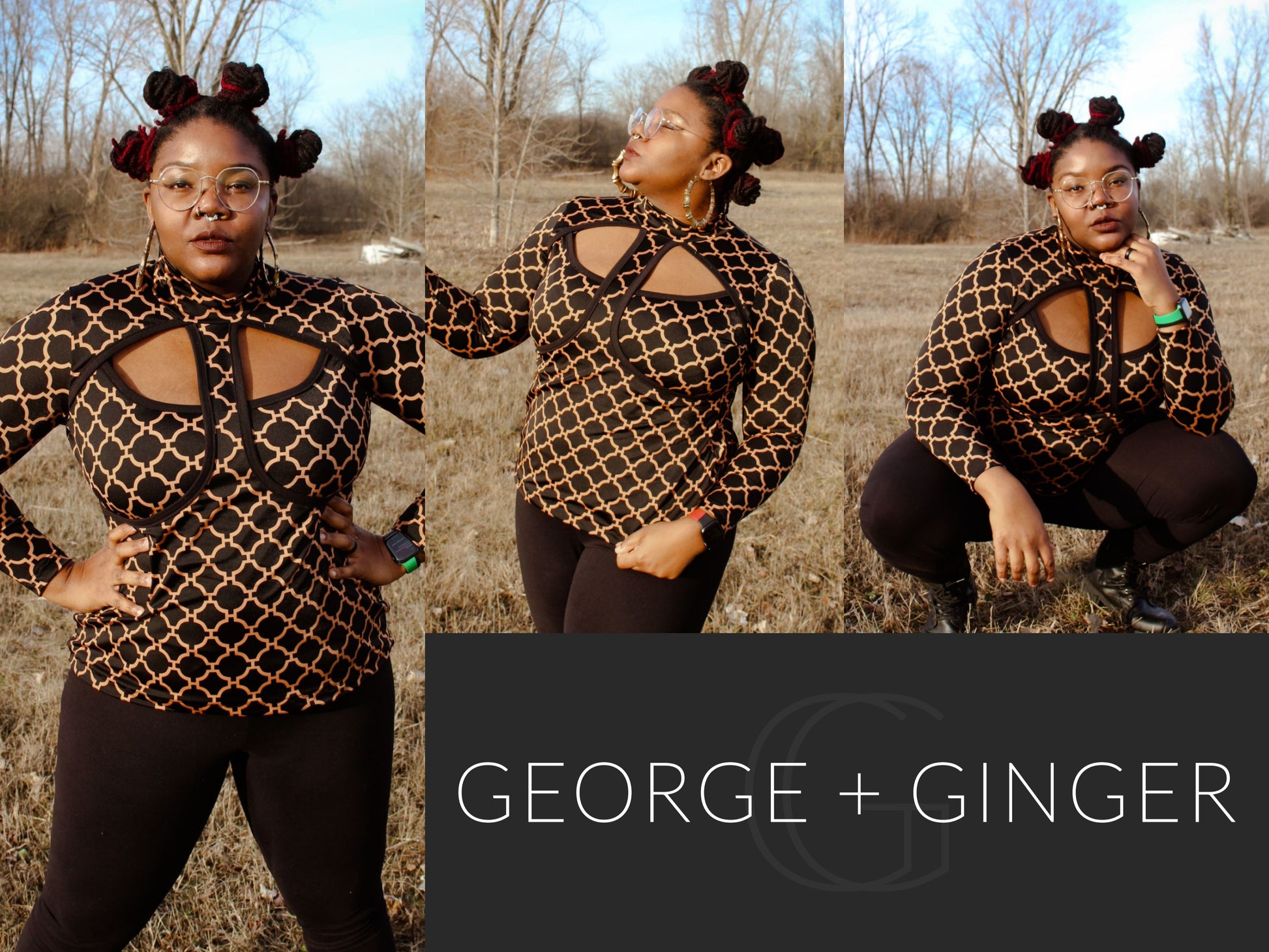 george and ginger patterns