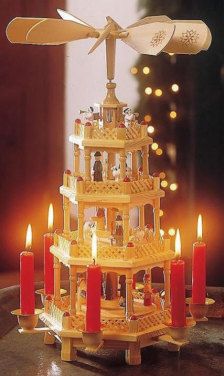 german christmas candle carousel